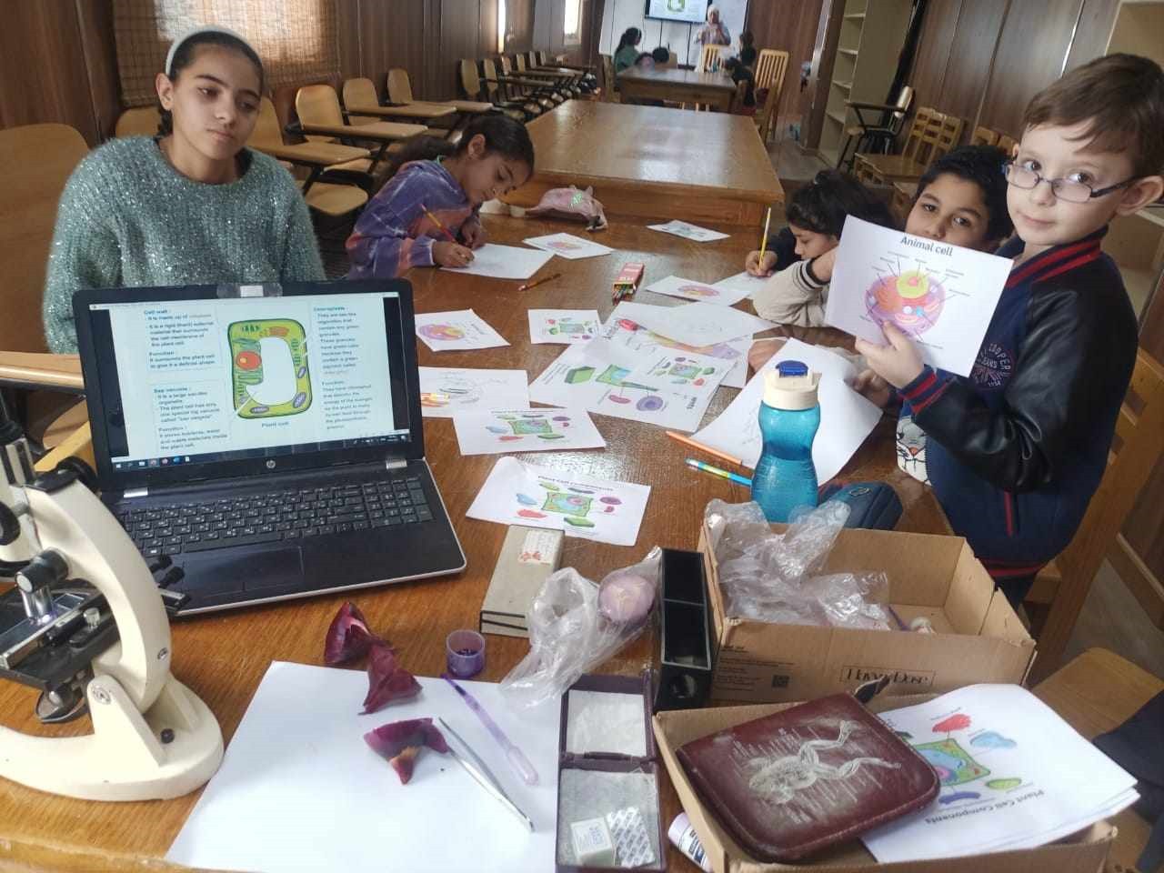 The cell ورشة